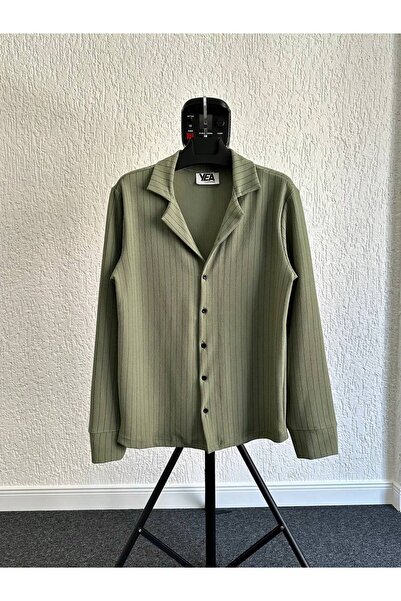 tetramoda Crepe Fabric Regular Fit Long Sleeve Men's Shirt