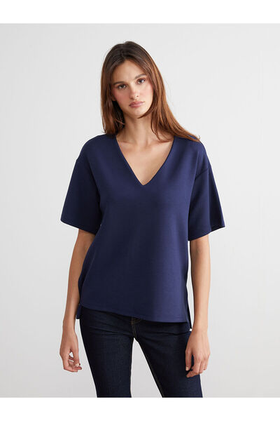 LC Waikiki Tricou de damă cu decolteu în V