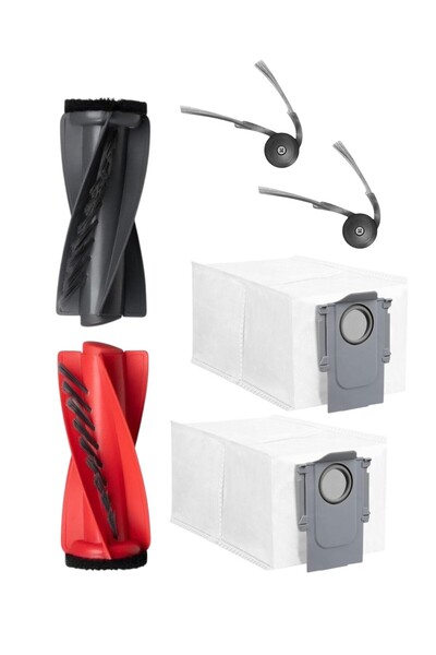 ROPALDE مجموعة قطع غيار مكونة من 3 قطع متوافقة مع مكنسة Roborock Saros 10 الر...