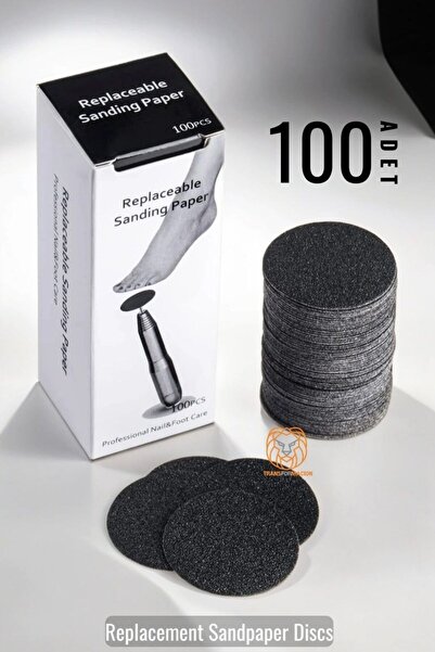 Transformacion 25 mm Pododisk - Nasır Sökücü Pedikür Makinesi Yedek Pedler 100 ADET 722073