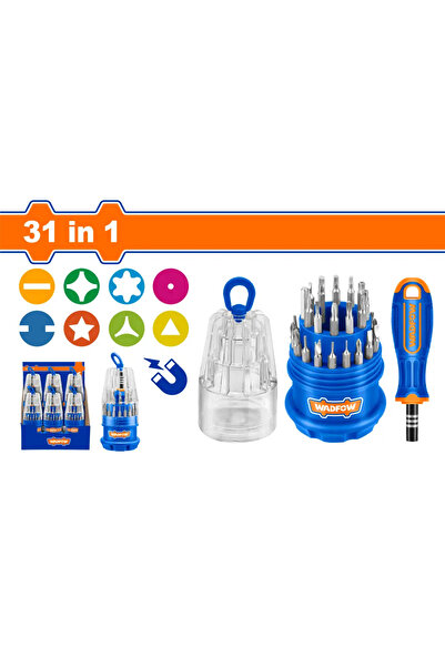 WADFOW طقم مفكات كوب 31 في 1 – WSS1J31