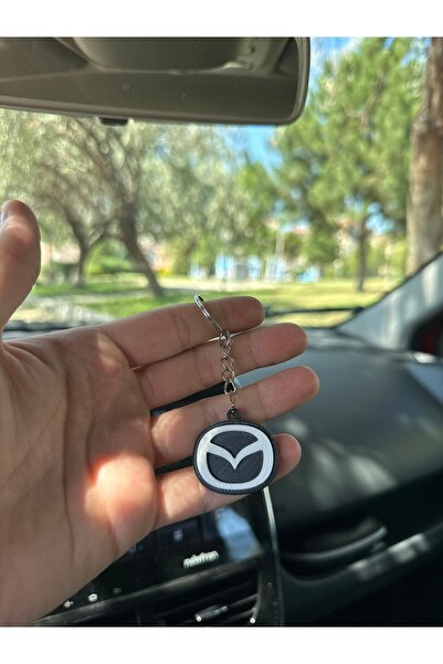 EMAStudio Mazda Logo Anahtarlık – 3D Baskı Araba Anahtarlığı Hediyelik