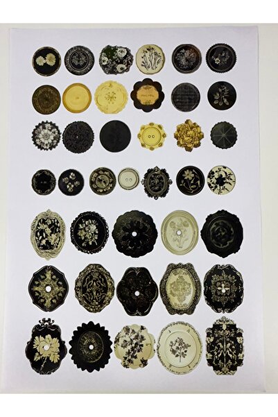 cakaybu „Set de autocolante pentru jurnal Bullet – pentru caiete și planificatoare” 1 foaie A4