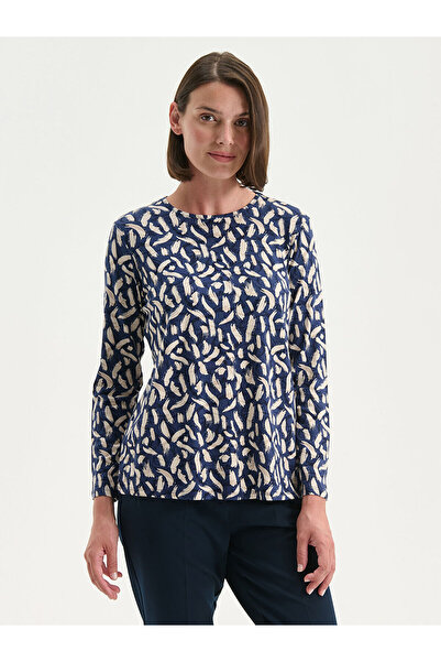 LC Waikiki طاقم الرقبة منقوشة بلوزة