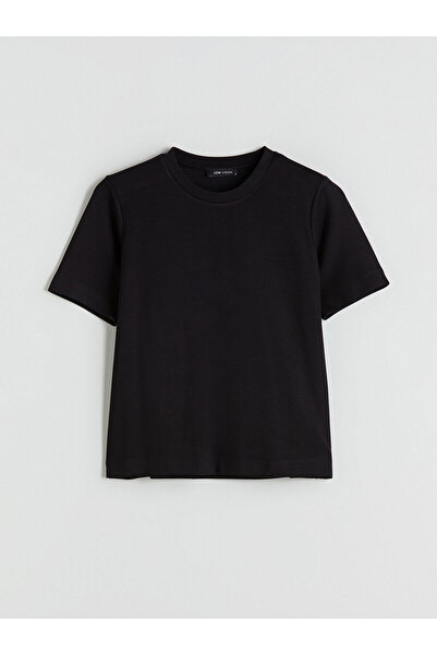 LC Waikiki Crew Neck Embroidered Women's T-Shirt