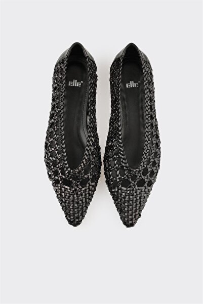 Elle Shoes Siyah Kadın Günlük Ayakkabı
