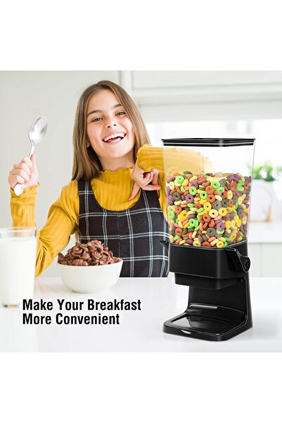 erorex Cereal Dispenser Countertop Large Cereal Containers Storage Dispenser Pantry Dry Food Dispenser