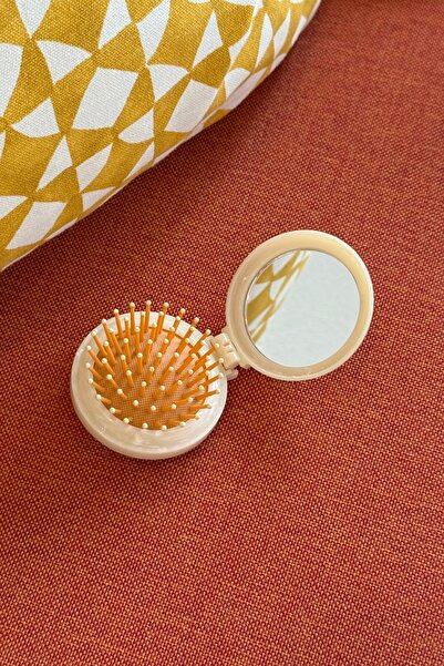 klovi Πτυσσόμενη μίνι χτένα & καθρέφτης