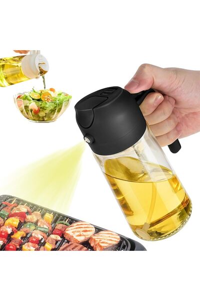 erorex Oil Dispenser Kitchen Spray, 2 1 Oil Dispenser Oil Sprayer, Olive Bottle Spray Pour Kitchen,