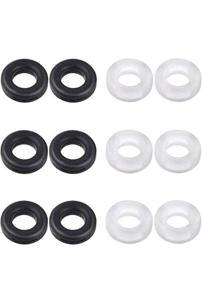 erorex 6 Pairs Anti Slip Silicone Holder Eyeglasses Ear Hook Grip Temple Tip Holder Glasses Kids Adults