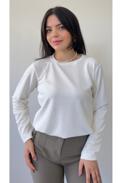 BELTICHA Pack of 4 Women's Bodysuits (2 Short Sleeve Bodysuits + 2 Crew Neck Long Sleeve Bodysuits)