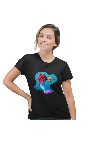 OEM Tricou Femei Ariel Flounder Disney Mica Sirena