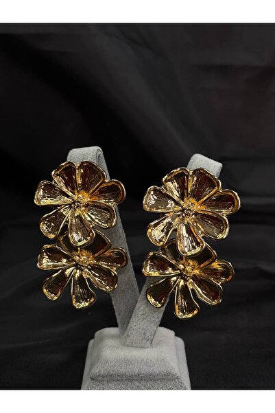 ELF PAPATYA DESENLİ ÇELİK KÜPE