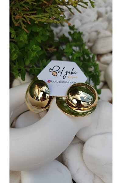 Bujiteri Çelik Büyük Küçük küpe