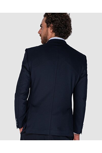 Suit Sartoria Ssa.4544 Petekli Kumaş Tulum Cepli Ceket
