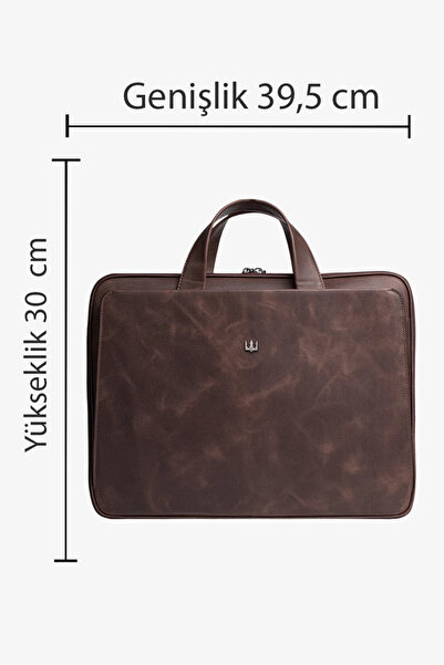 Getto Deri Bond Genuine Leather Laptop Bag