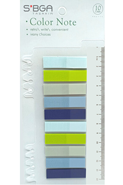 sibga tasarım Post-it colorat transparent Post-it Post-it. Semn de carte Semn...