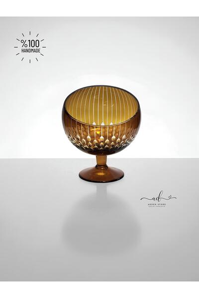 AKDEN STORE Kristal Dekor Çerezlik, Sunum Kasesi, Meyvelik