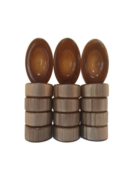 Helena Wood Art Polyester Tavla Pulu / Beige (44,5 mm)