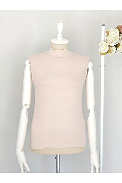 ENDAMIM Short Fisherman Collar Combed Cotton Thin Soft Textured Lining / Underwear