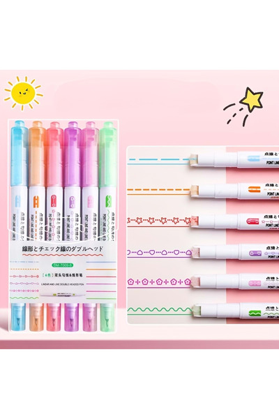 gnsstore Arı Fosforlu Mühürlü Çift Taraflı Kalem 349