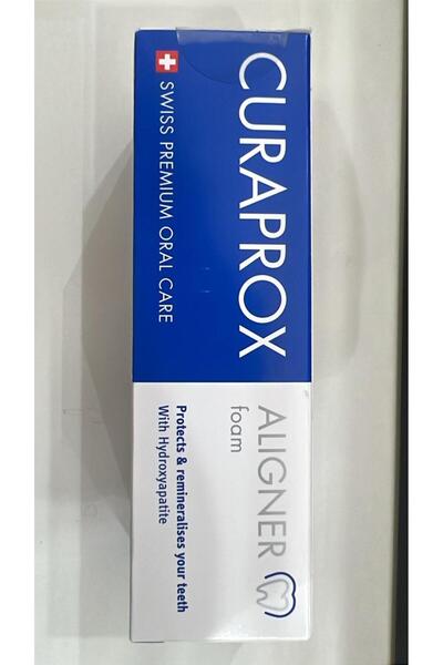 Curaprox Aligner Foam | Gentle Cleaning & Freshness for Aligners & Retainers | 40ml