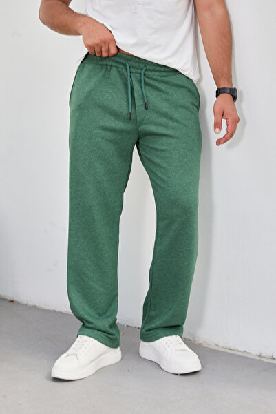STOCX Men's Baggy Fit Sweatpants – with Pockets and Straight Leg