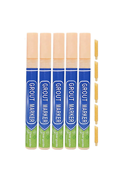 TrioStore Set 5X Markere cu Pasta Corectoare Permanenta Pentru Acoperirea Ros...