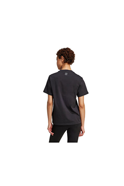 adidas W Animal t Women's Casual T-Shirt Jv8536 Black