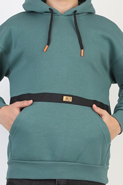 NEWKİDS Kapucnis fiú pulóver kenguru zsebbel