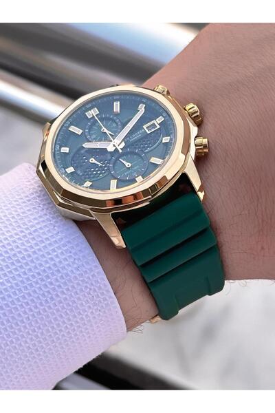 Lee Cooper Italian Design Bracelet Gift Silicone Cord 5 Atm Men's Wristwatch Elc.08238.175