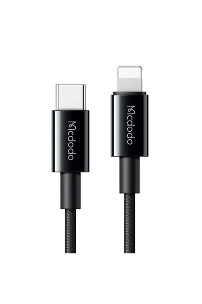 Mcdodo CA-2761 36W TypeC iPhone PD 36W Hızlı Data Şarj Kablosu 1.2mt Siyah