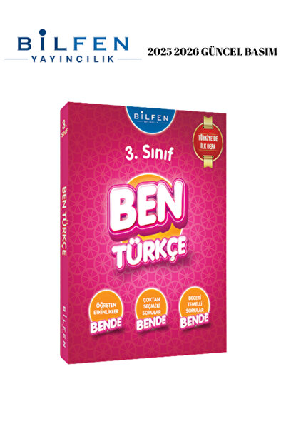 Bilfen Yayıncılık BİLFEN YAYINLARI 3.SINIF BEN TÜRKÇE 2025 2026