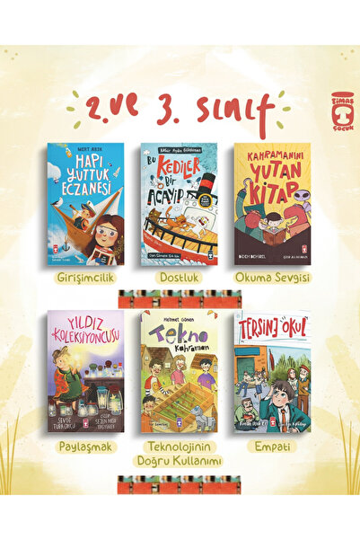 Timaş Çocuk 2.3. SINIF-Hapı Yuttuk Eczanes, Tersine Okul, Tekno Kahraman, Bu ...