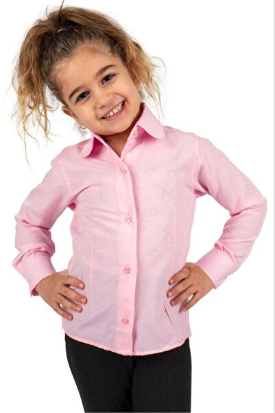 RAPAPA Girl's Long Sleeve Solid Color Shirt 7985P
