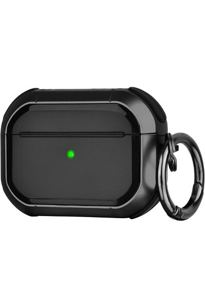 Generic New Case Compatible for Full-Body Rugged Military Grade Protective Cover for AirPods Pro