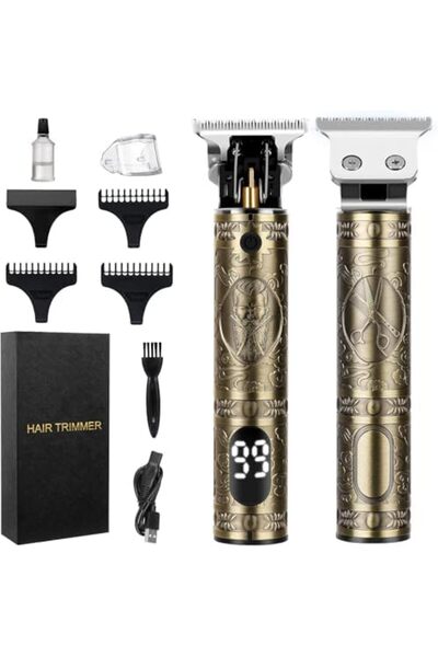 Generic New Hair Trimmer for Men, Electric Beard trimmer, Zero Gapped Cordless Trimmer, Rechargeable T-Blade