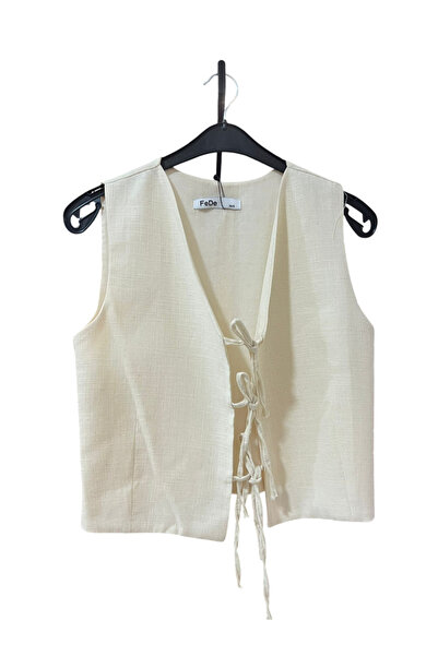 KANOĞLU TİCARET Keten Yelek