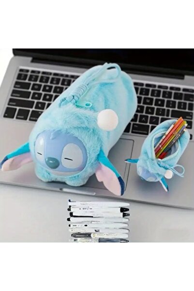 GlassySKY Sevimli Karakter Makyaj Çanta Kalem Kutu Kalemlik (Kalem Aksesuarlar Dahil Değil)