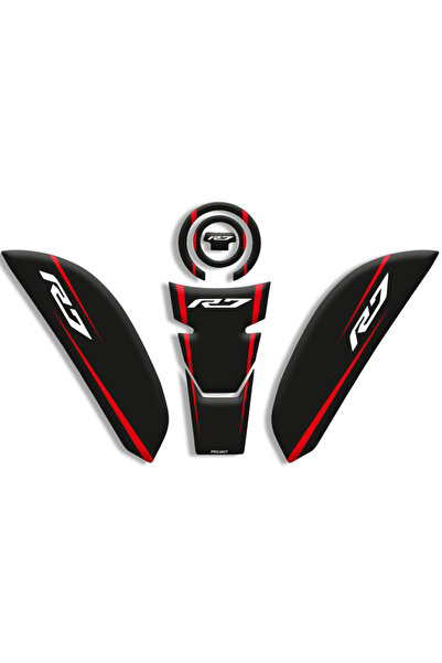 Generic Brand SET PROTECȚIE REZERVOR MOTOCICLETĂ YAMAHA R6 (2021/2024) COMPAT...