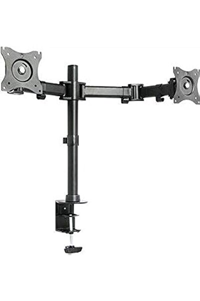 Generic شاشة مزدوجة جديدة قابلة للتعديل بالكامل مع حامل تثبيت على المكتب لشاشتين LCD