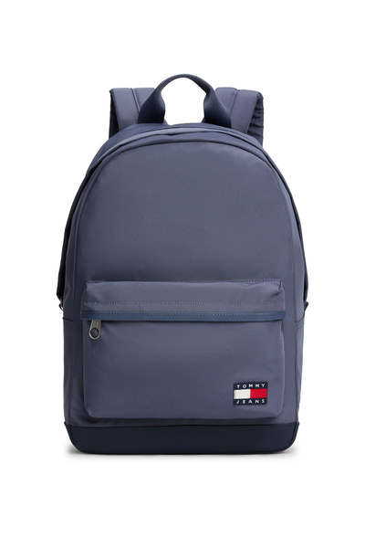 Tommy Hilfiger حقيبة ظهر تومي هيلفيغر فليت إسينشال ديلي دوم للرجال باللون الأ...