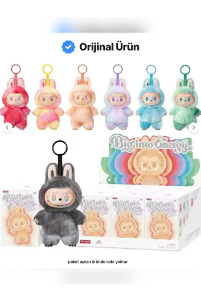 su jewelry collective shine Labubu İnto Energy Serisi Orijinal Peluş Oyuncak ...