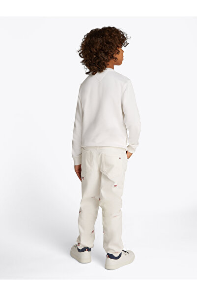 Tommy Hilfiger Boys White Archive Denim Jeans
