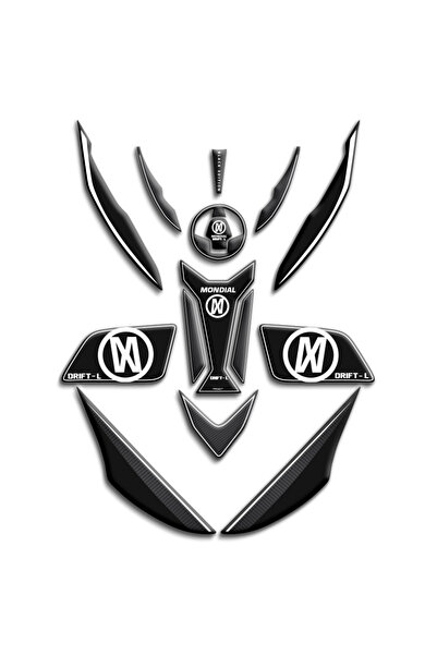 Rebon MotoDesign MOTOSIKLET KAPLAMA MONDIAL DRİFT L 125 FULL SET UYUMLU MODEL 02