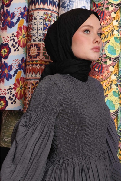 VALORSCARF Zebra Desen siyah