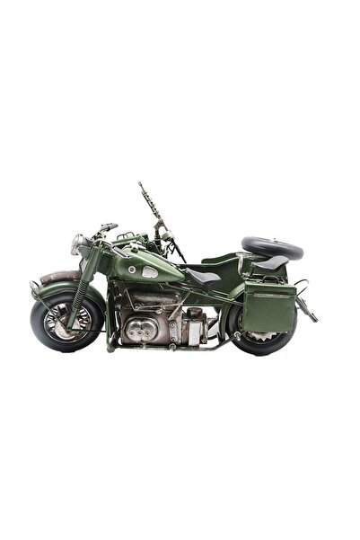 Mnk Dekoratif Metal Askeri Sepetli Motor C1642 MODEL-M167