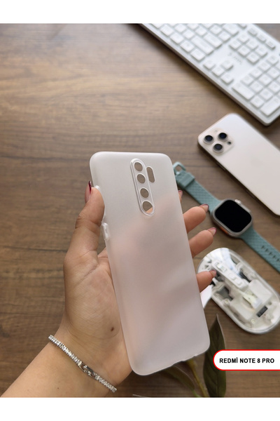 MTL Redmi Note 8 Pro Compatible Super Slim Matte Ultra Thin Silicone Case