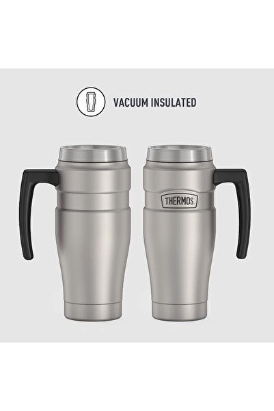 Thermos Stainless Steel Vacuum Insulated Steel Mug 470 ML, SK1000MS, Travel Mug, Mug, Insula