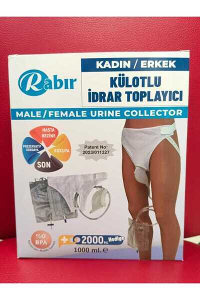 RABIR Külotlu İdrar Toplayıcı Yaşlı Erkek Modeli Hasta Bezine Son